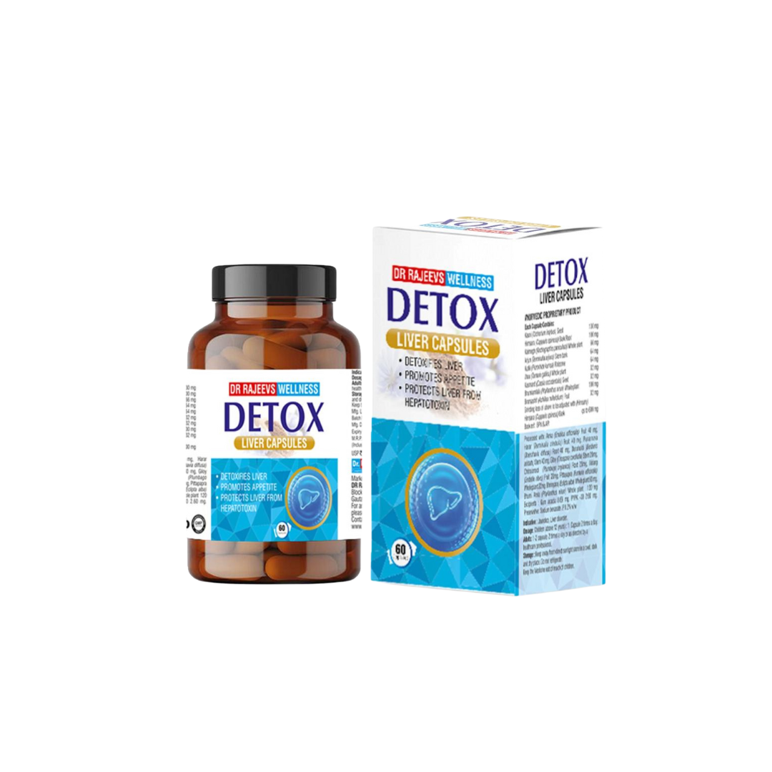 Detox Liver Capsules Dr Rajeev S Wellness